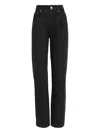Amapô Leather-patch Jeans