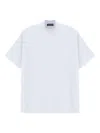 Amapô Mock-neck T-shirt In White