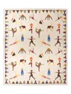Amapô Yoga Pose Graphic Scarf In Neutral
