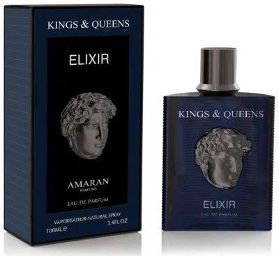 Amaran Men's Kings & Queens Elixir Edp Spray 3.4 oz Fragrances 6294019003044 In Blue