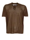 Amaranto Amarant T-shirts Man In Brown