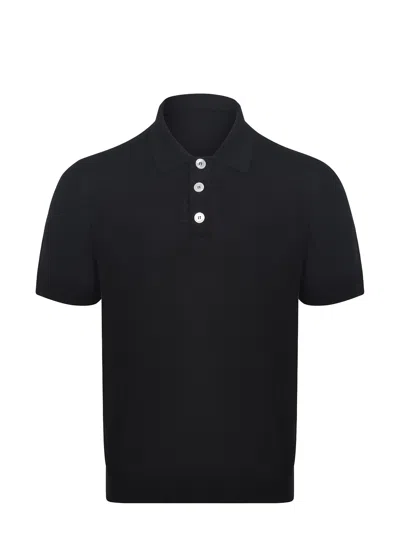 Amaranto Amaranth Shirt In Black
