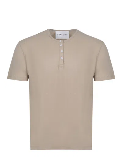 Amaranto Amaranth T-shirt In Neutral