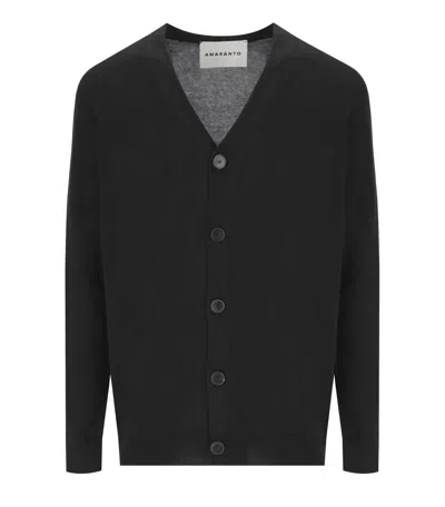 Amaranto Black Cardigan