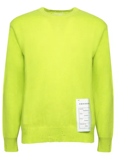 Amaranto Acid Green Destroy Sweater