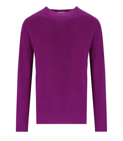 Amaranto Amaránto Purple Crewneck Jumper