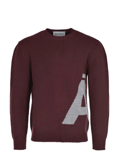 Amaranto Amaránto  Sweaters In Burgundy