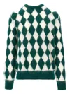 Amaranto Argyle-pattern Sweater In Multi