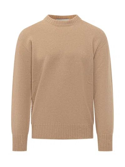 Amaranto Cammello Knit Sweater