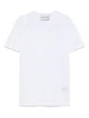 Amaranto White Linen Short-sleevet-shirt With Buttons