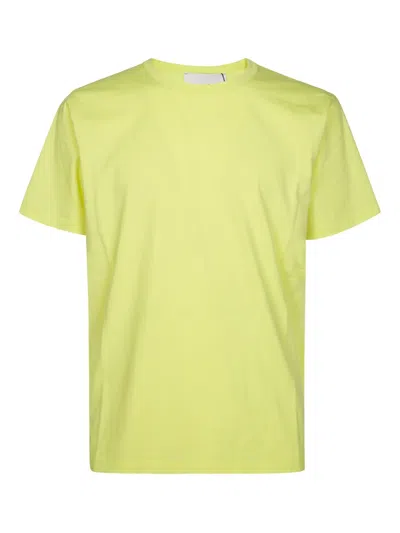 Amaranto Cotton T-shirt In Yellow