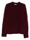 Amaranto Crew Neck Sweater In Brown