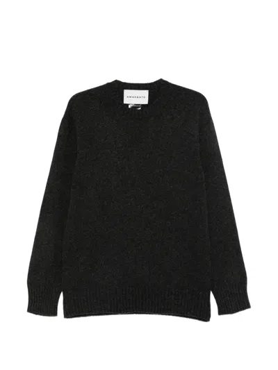 Amaranto Crew-neck Sweater In Neutral