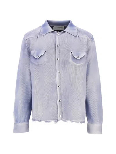 AMARANTO DISTRESSED-EFFECT CARDIGAN