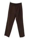 Amaranto Drawstring-waist Trousers In Brown