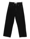 Amaranto Logo-patch Jeans In Black