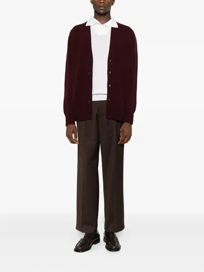 Amaranto Long-sleeves Sweater In White