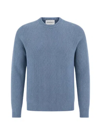 Amaranto Maglieria Ribbed-knit Raglan-sleeve Sweater In Multi