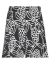 Amaranto Man Shorts & Bermuda Shorts Black Size 34 Cotton In Black