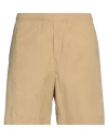 Amaranto Man Shorts & Bermuda Shorts Sand Size 34 Cotton In Beige