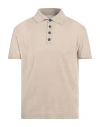 Amaranto Man Sweater Beige Size Xxl Linen, Cotton