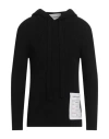 Amaranto Man Sweater Black Size Xl Wool