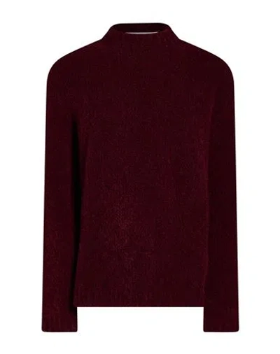 Amaranto Man Sweater Garnet Size S Acrylic, Alpaca Wool, Polyamide, Wool In Red