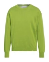 Amaranto Man Sweater Green Size L Cotton