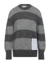 Amaranto Man Sweater Grey Size Xl Mohair Wool, Polyamide, Wool In Gray