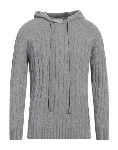 Amaranto Man Sweater Grey Size Xl Wool, Cashmere
