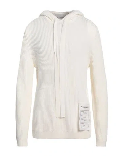Amaranto Man Sweater Ivory Size Xl Wool