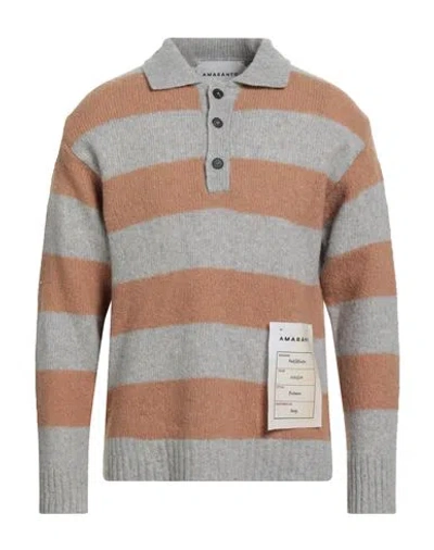 Amaranto Man Sweater Light Grey Size Xl Wool, Cashmere, Nylon