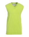 Amaranto Man Sweater Lime Green Size Xl Wool, Cashmere In Green