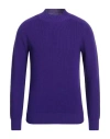 Amaranto Man Sweater Purple Size L Wool