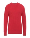 Amaranto Man Sweater Red Size Xl Wool