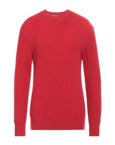 Amaranto Man Sweater Red Size Xl Wool