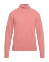 Amaranto Man Turtleneck Antique Rose Size M Wool, Cashmere