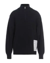 Amaranto Man Turtleneck Midnight Blue Size Xl Wool, Cashmere