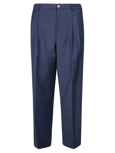 Amaranto Men's Over Pants In Blu