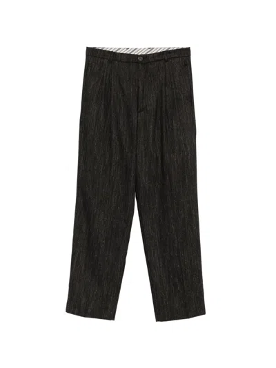 Amaranto Men's Trousers In Black