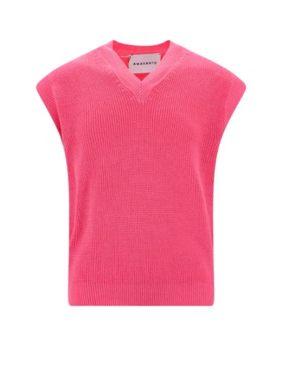 Amaranto Pink Cotton Vest