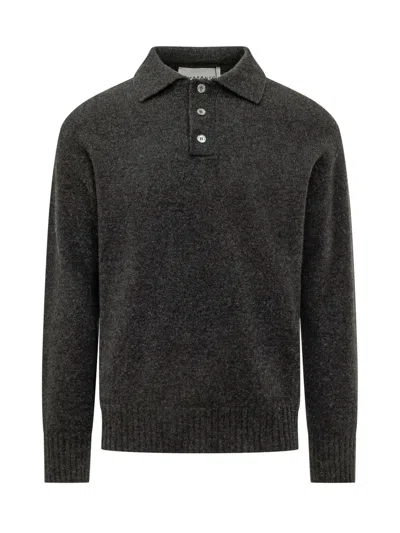 Amaranto Polo Shirt In Antracite