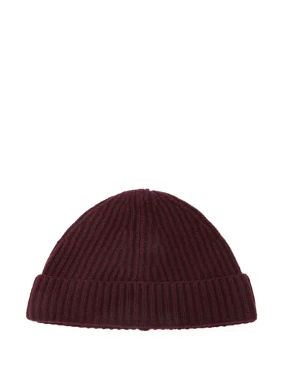 AMARANTO RIBBED BEANIE