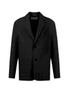 Amaranto Single-breasted Notched-lapels Blazer In Multi