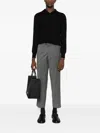 Amaranto Straight-leg Trousers In Gray
