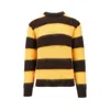 Amaranto Striped Mohair Blend Sweater In Multi