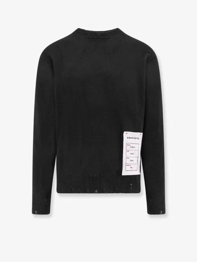 Amaranto Sweater In Black