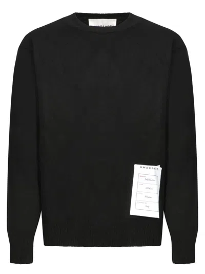Amaranto Sweaters In Black