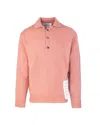 Amaranto Wool And Cashmere Sweater With Logoed Label In Pink