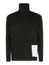 AMARANTO TORN TURTLENECK